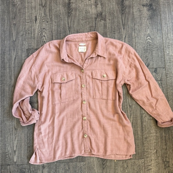American Eagle Utility Shirt- Fawn - Picture 2 of 4